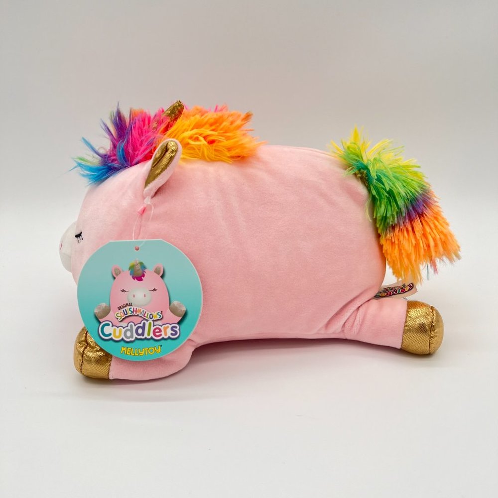 NWT 🥀 Ilene the Pink Unicorn Cuddler Squishmallow - Picture 3 of 5